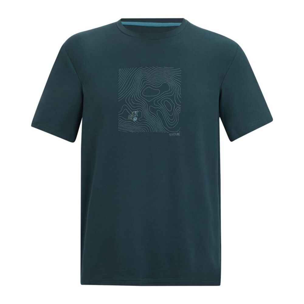 Regatta Mens Fingal Sunset Stretch T-Shirt / Night Sky